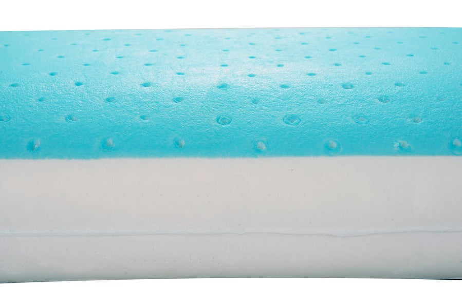 LuxxHomes  Cool Gel Memory Foam Queen Size Bed Pillow