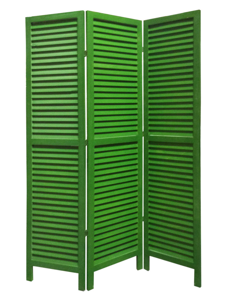 48 X 67 Black Wood Shutter - Screen