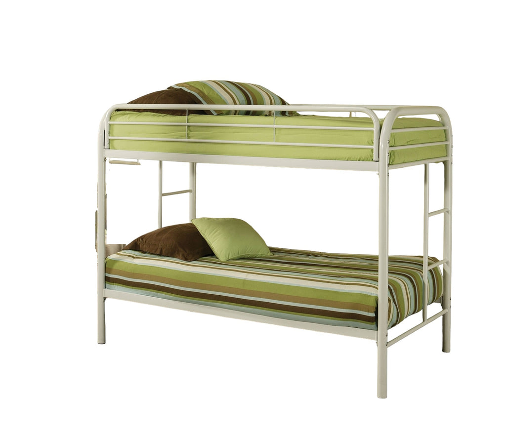 Black Twin Contemporary Metal Bunk Bed