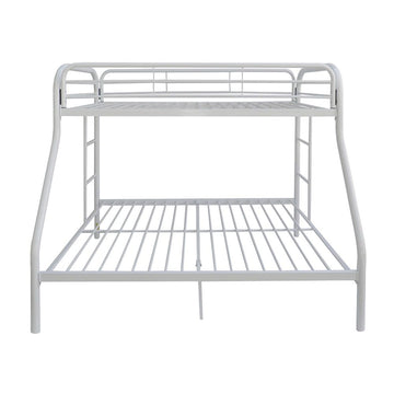 78" X 54" X 60" Twin Over Full Blue Metal Tube Bunk Bed