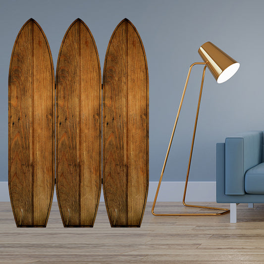 47 X 1 X 71 Brown Wood Coastal Surfboard  Screen