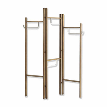 Contemporary Scandinavian Style Three Panel Room Divider Screen