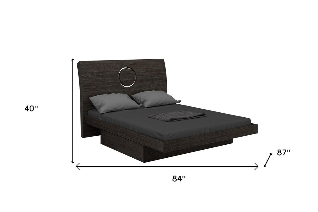 King Gray Bed