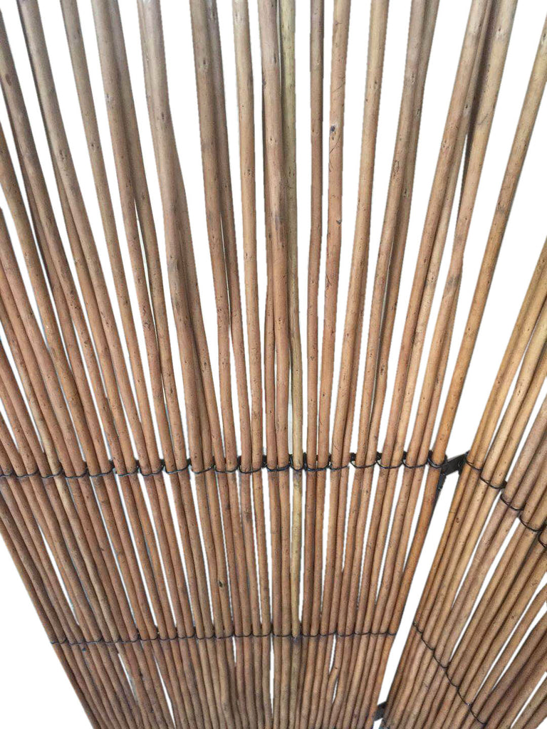 Three Panel Natural Willow Room Divider Screen