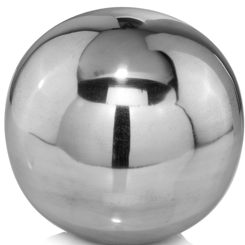 6" X 6" X 6" Buffed Polished Sphere