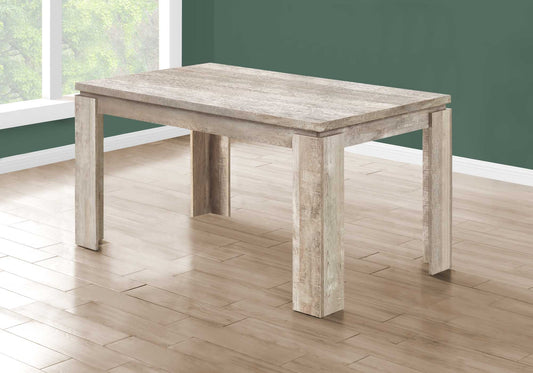 36" Taupe Dining Table