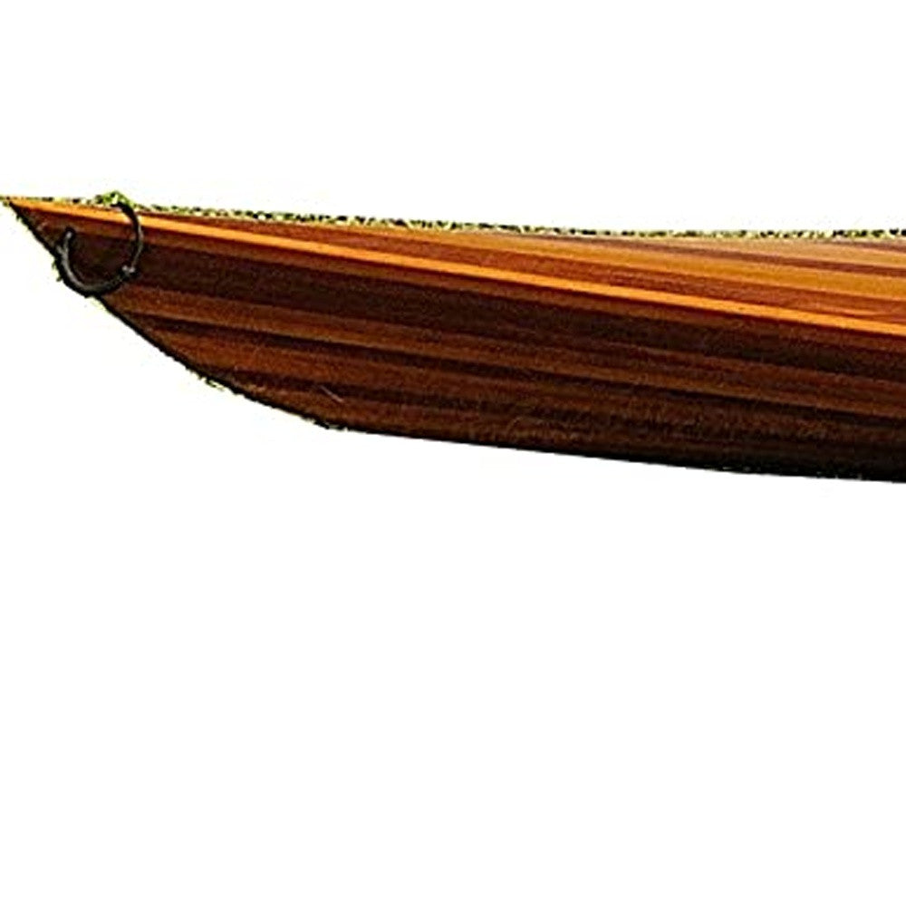 LuxxHomes  23" X 206" X 13" Wooden Kayak 1 Person