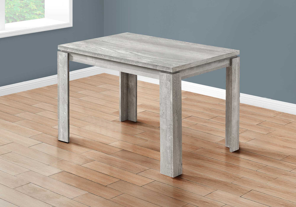 47" Gray Dining Table