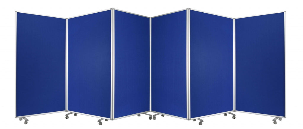 212 X 1 X 71 Green Metal 6 Panel Screen