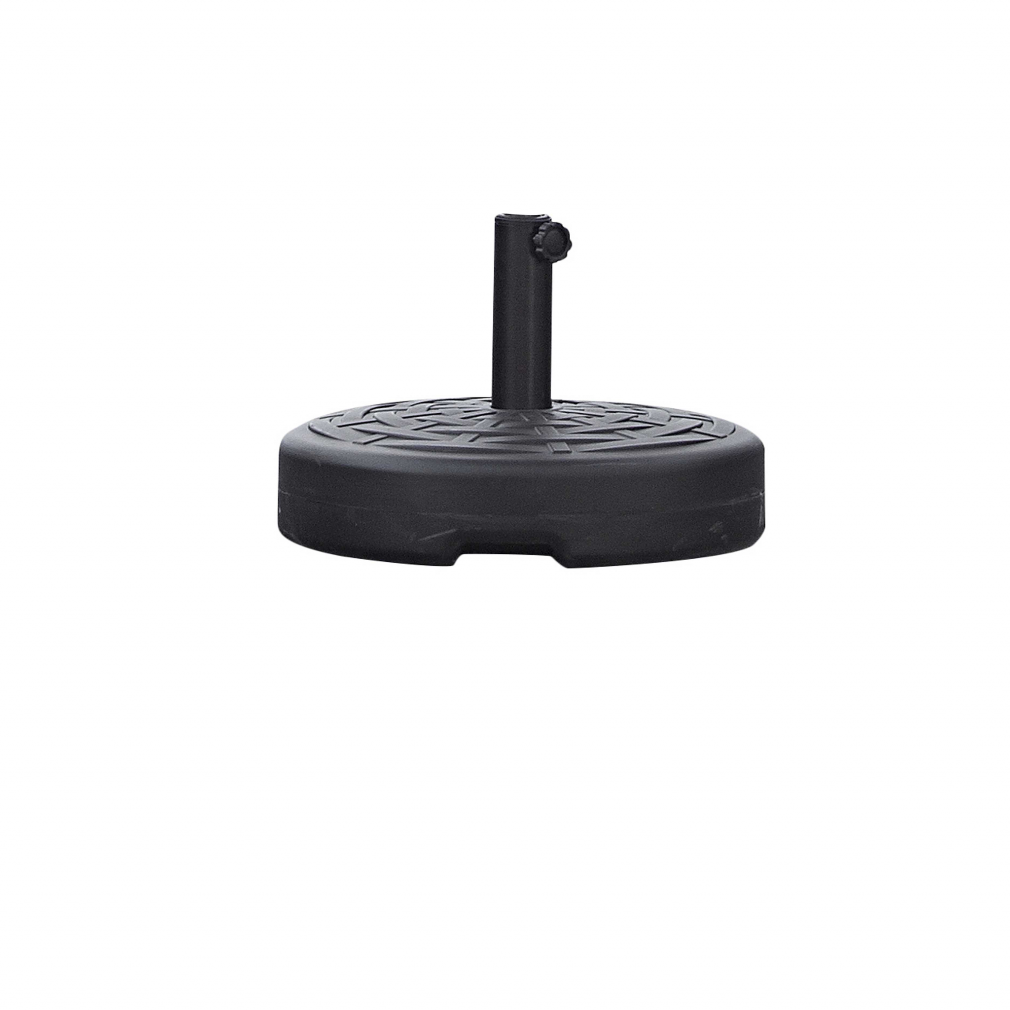 18 X 18 X 5 Black Water Injection Umbrella Base