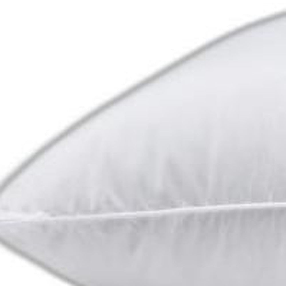 LuxxHomes  Premium Lux Siberian Down Queen Size Medium Pillow