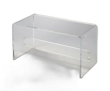 Modern Chic Acrylic Bench