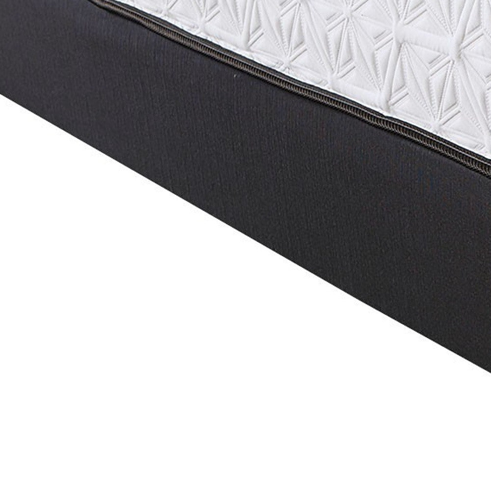 LuxxHomes  8 Inch Luxury Plush Gel Infused Memory Foam And Hd Support Foam Smooth Top Mattress