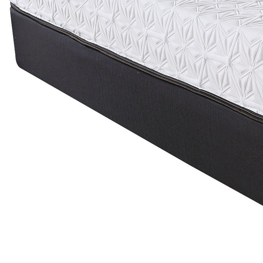 LuxxHomes  8 Inch Luxury Plush Gel Infused Memory Foam And Hd Support Foam Smooth Top Mattress