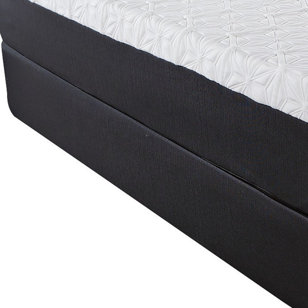 LuxxHomes  10.5" Lux Gel Infused Memory Foam And High Density Foam Mattress Twin