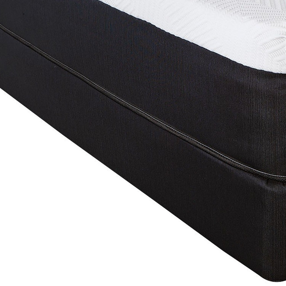 LuxxHomes  13" Hybrid Lux Memory Foam And Wrapped Coil Mattress Twin