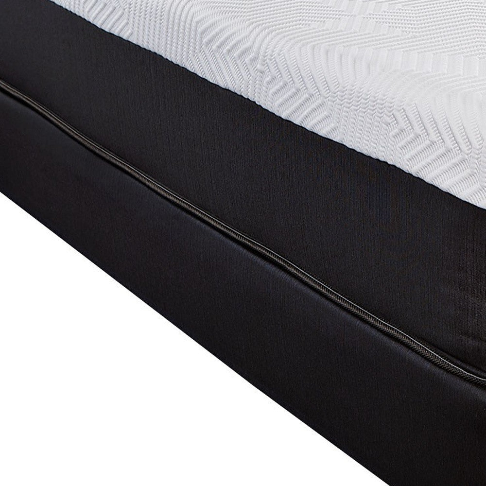 LuxxHomes  14" Hybrid Lux Memory Foam And Wrapped Coil Mattress Full