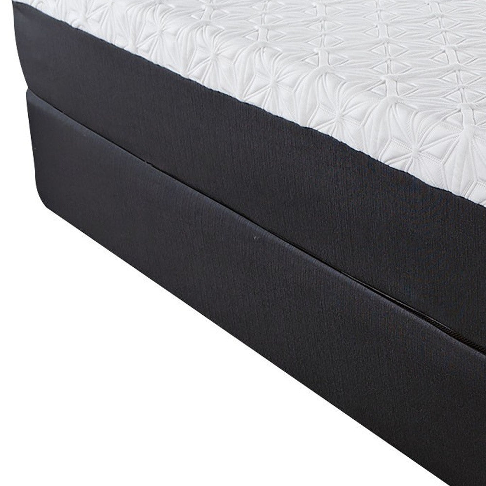 LuxxHomes  10.5" Lux Gel Infused Memory Foam And High Density Foam Mattress Twin