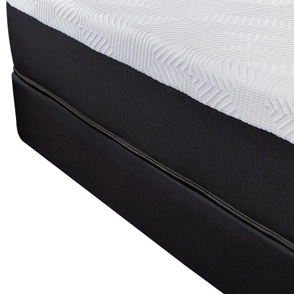 LuxxHomes  14" Hybrid Lux Memory Foam And Wrapped Coil Mattress Full