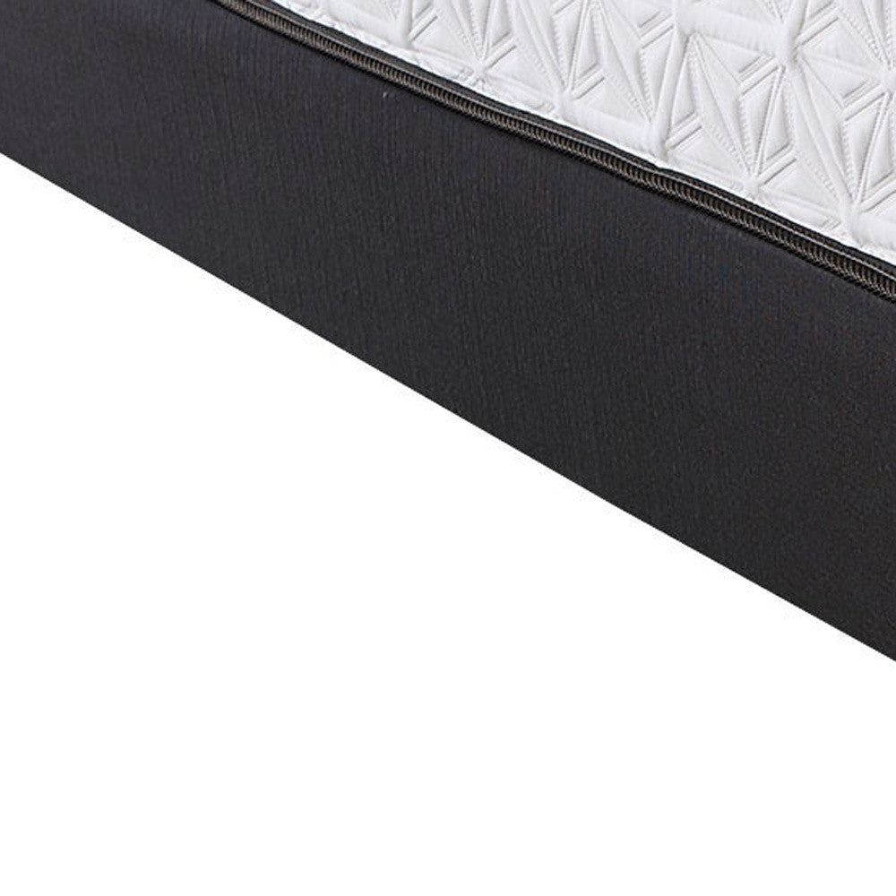 LuxxHomes  8 Inch Luxury Plush Gel Infused Memory Foam And Hd Support Foam Smooth Top Mattress