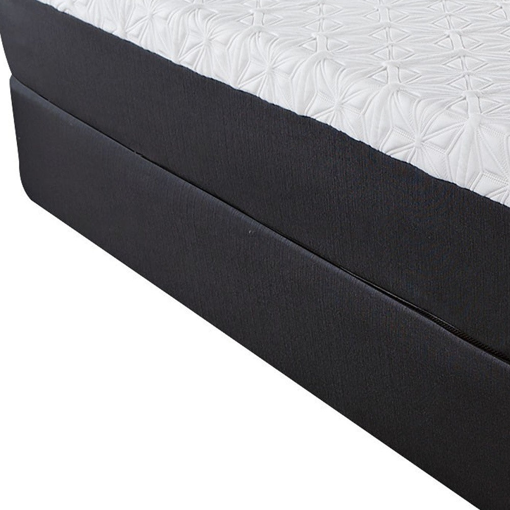 LuxxHomes  10.5" Lux Gel Infused Memory Foam And High Density Foam Mattress Twin