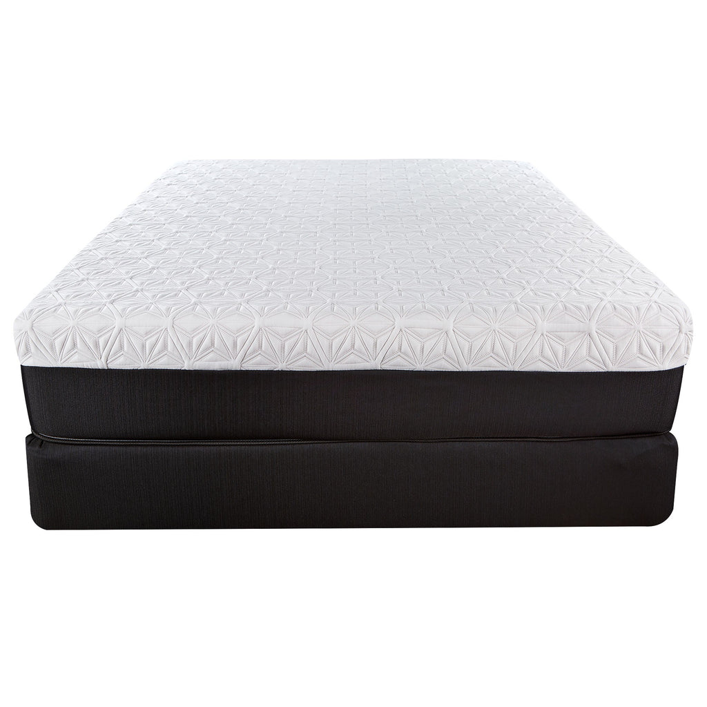 11.5" Lux Copper Infused Gel Memory Foam And High Density Foam Mattress Queen