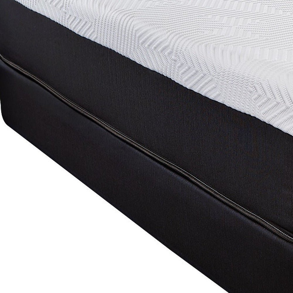 LuxxHomes  14" Hybrid Lux Memory Foam And Wrapped Coil Mattress Full