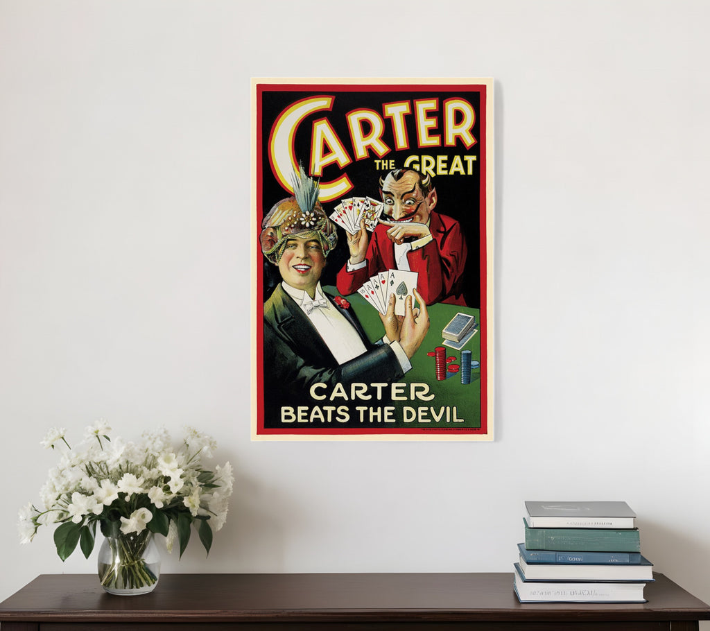 Vintage 1922 Carter Vintage Magic Unframed Print Wall Art