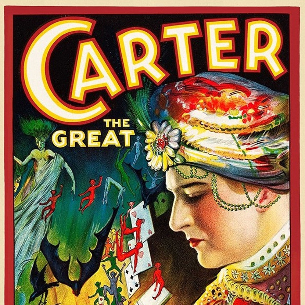 Vintage Carter Vintage Magic Unframed Print Wall Art