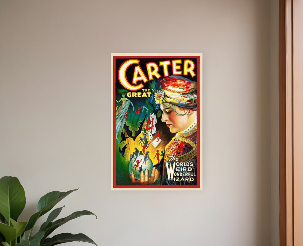 Vintage Carter Vintage Magic Unframed Print Wall Art