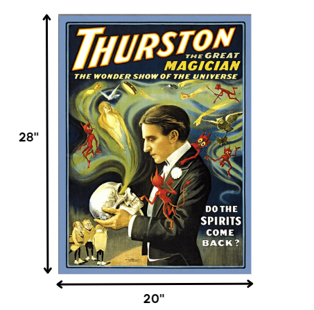 Thurston Spirits Vintage Magic Unframed Print Wall Art