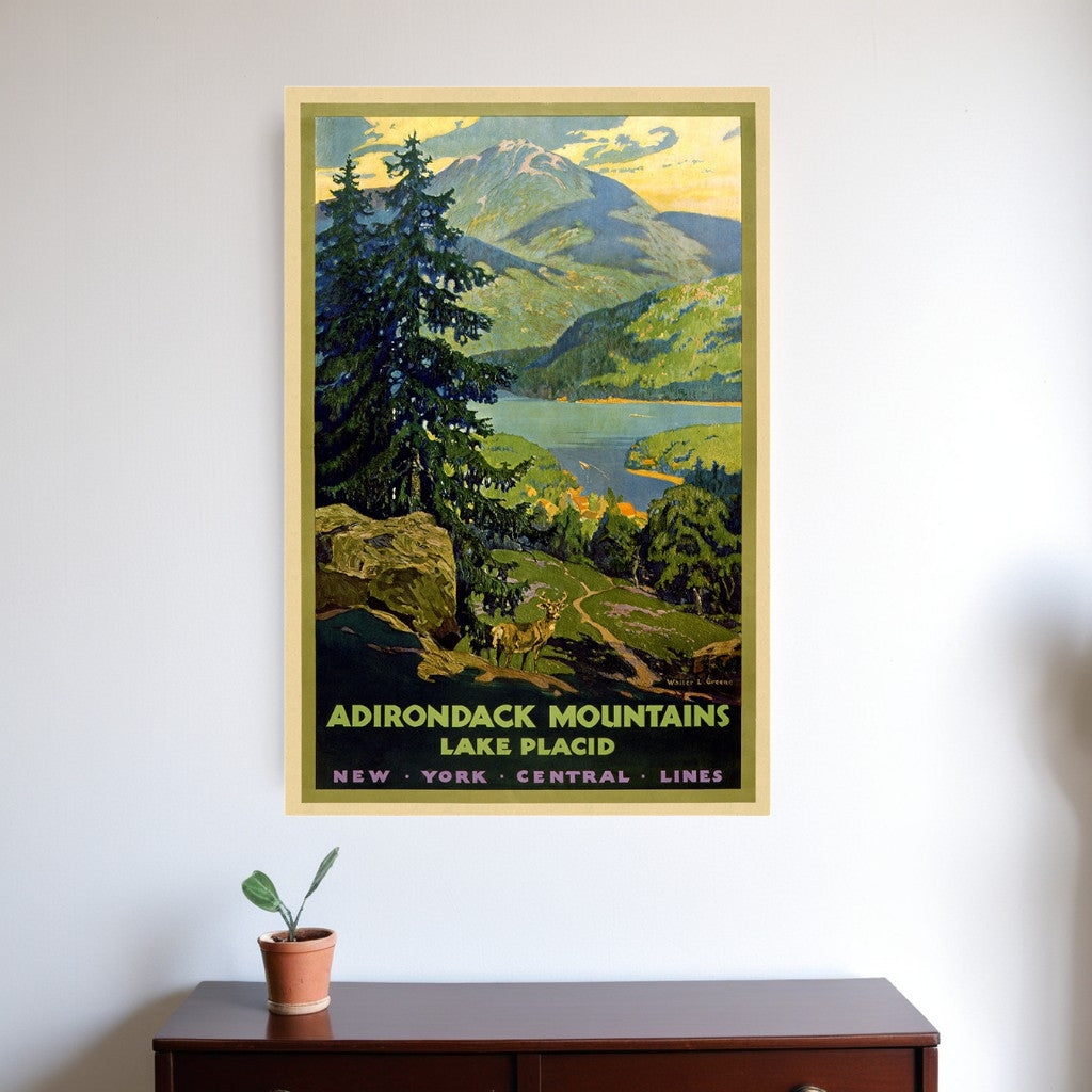 Adirondack Mountains Unframed Print Wall Art