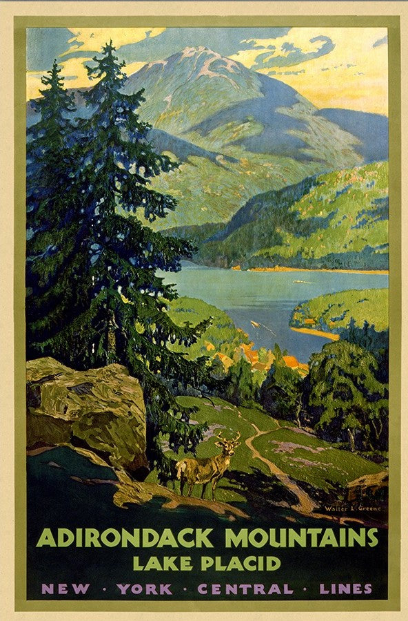 Adirondack Mountains Unframed Print Wall Art