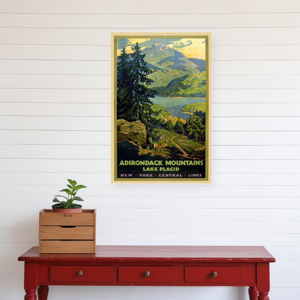 Adirondack Mountains Unframed Print Wall Art