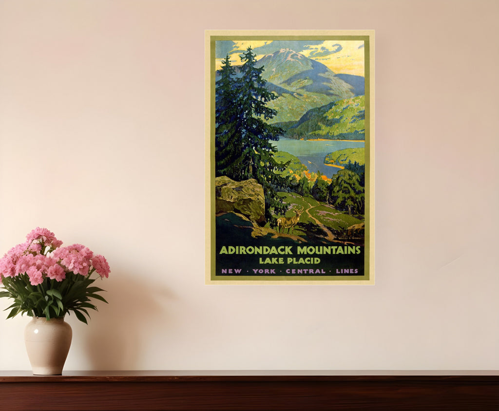 Adirondack Mountains Unframed Print Wall Art