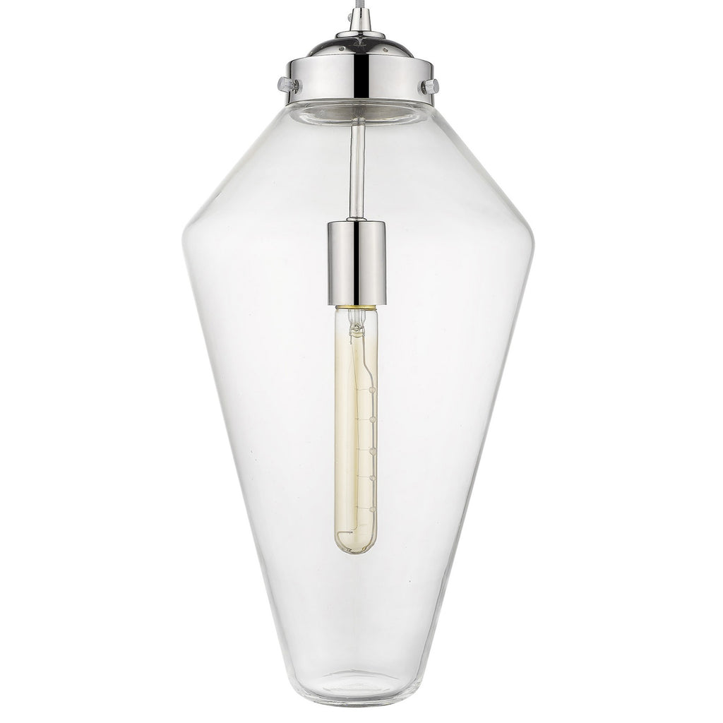 Ballina 1-Light Polished Nickel Mini-Pendant