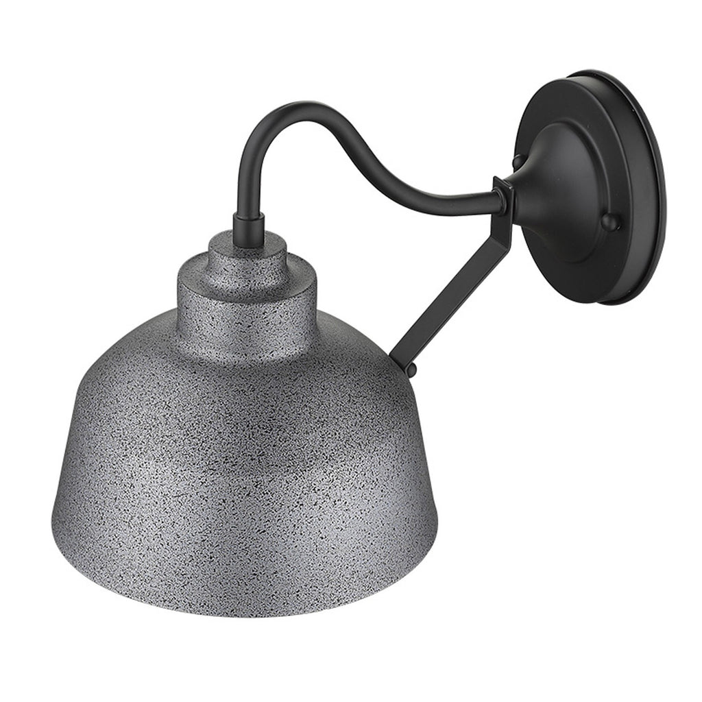 LuxxHomes  Barnes 1-Light Gray Wall Light