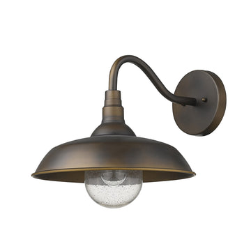 Burry 1-Light Oil-Rubbed Bronze Wall Light