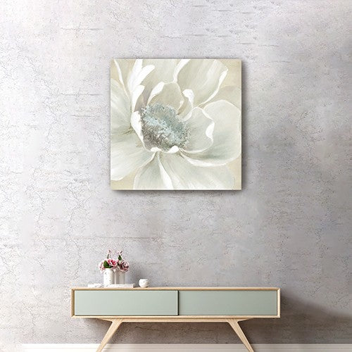 Soft Winter Flower Unframed Print Wall Art