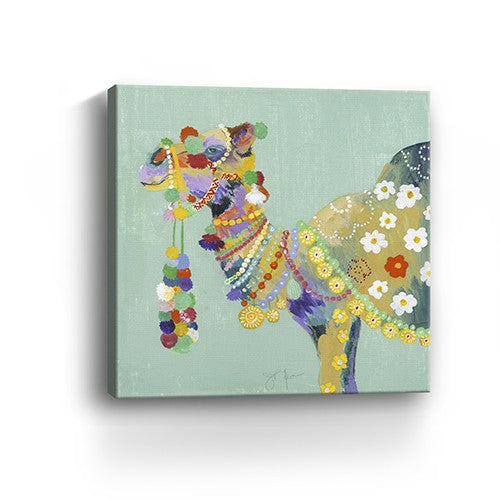 Moroccan Party Camel Unframed Print Wall Art