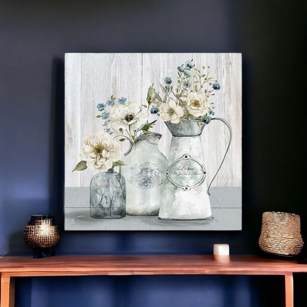 Rustic Flowers Unframed Print Wall Art