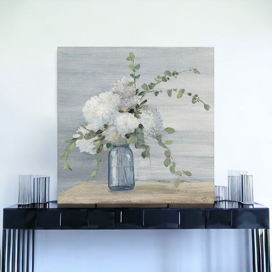 Sweet And Serene Flower Bouquet Unframed Print Wall Art