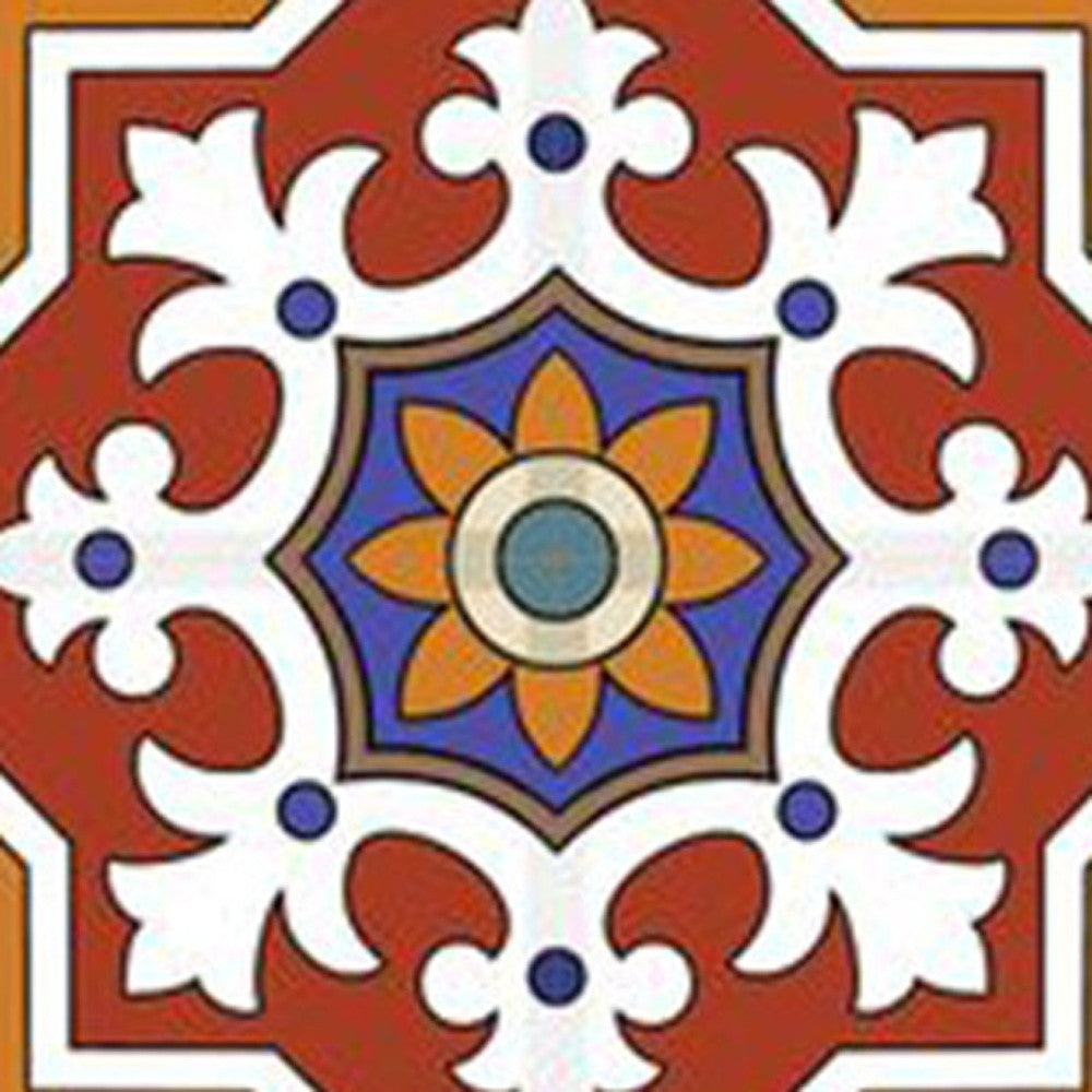 LuxxHomes  4" X 4" Mediterranean Mash Mosaic Peel and Stick Tiles