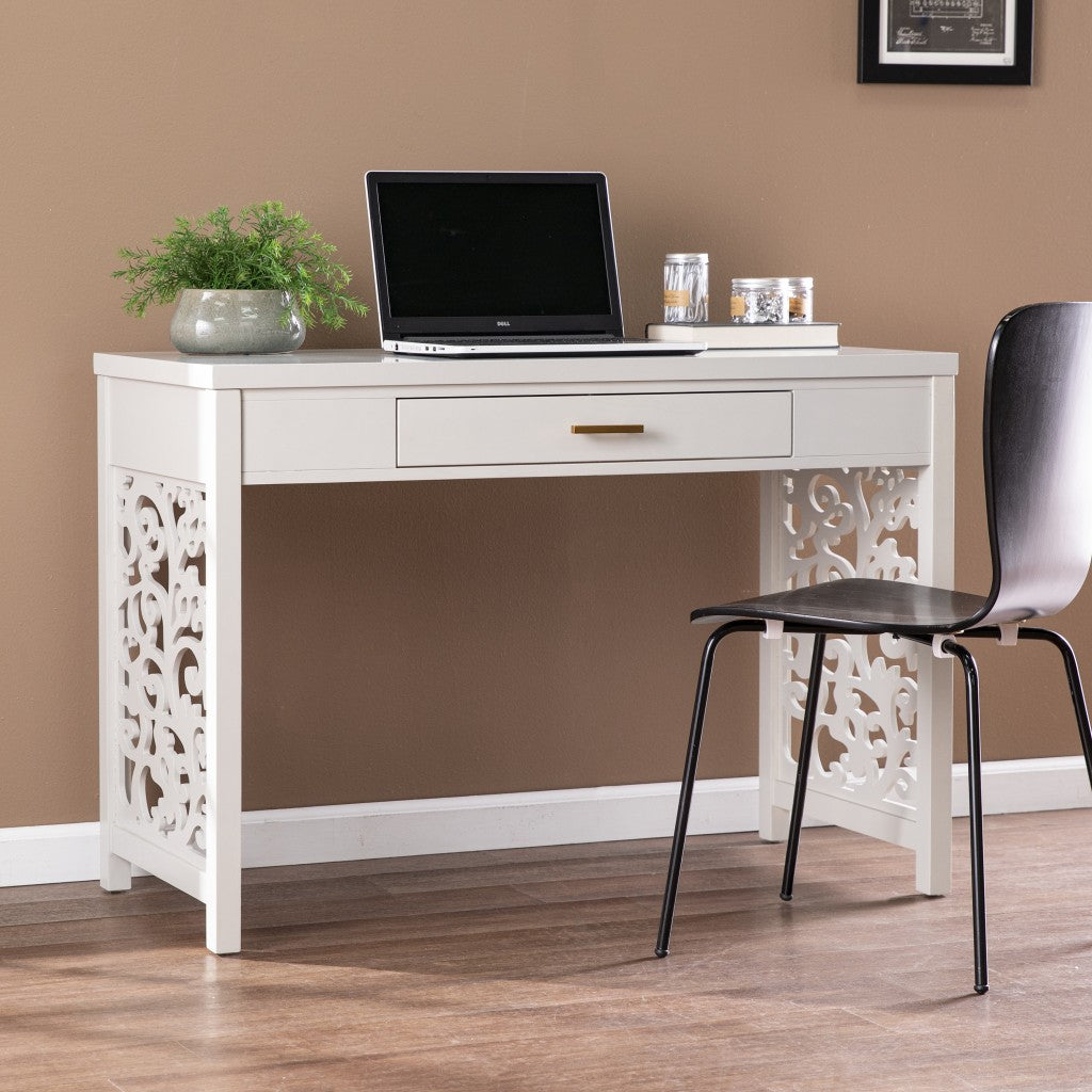 43" Gray Writing Desk