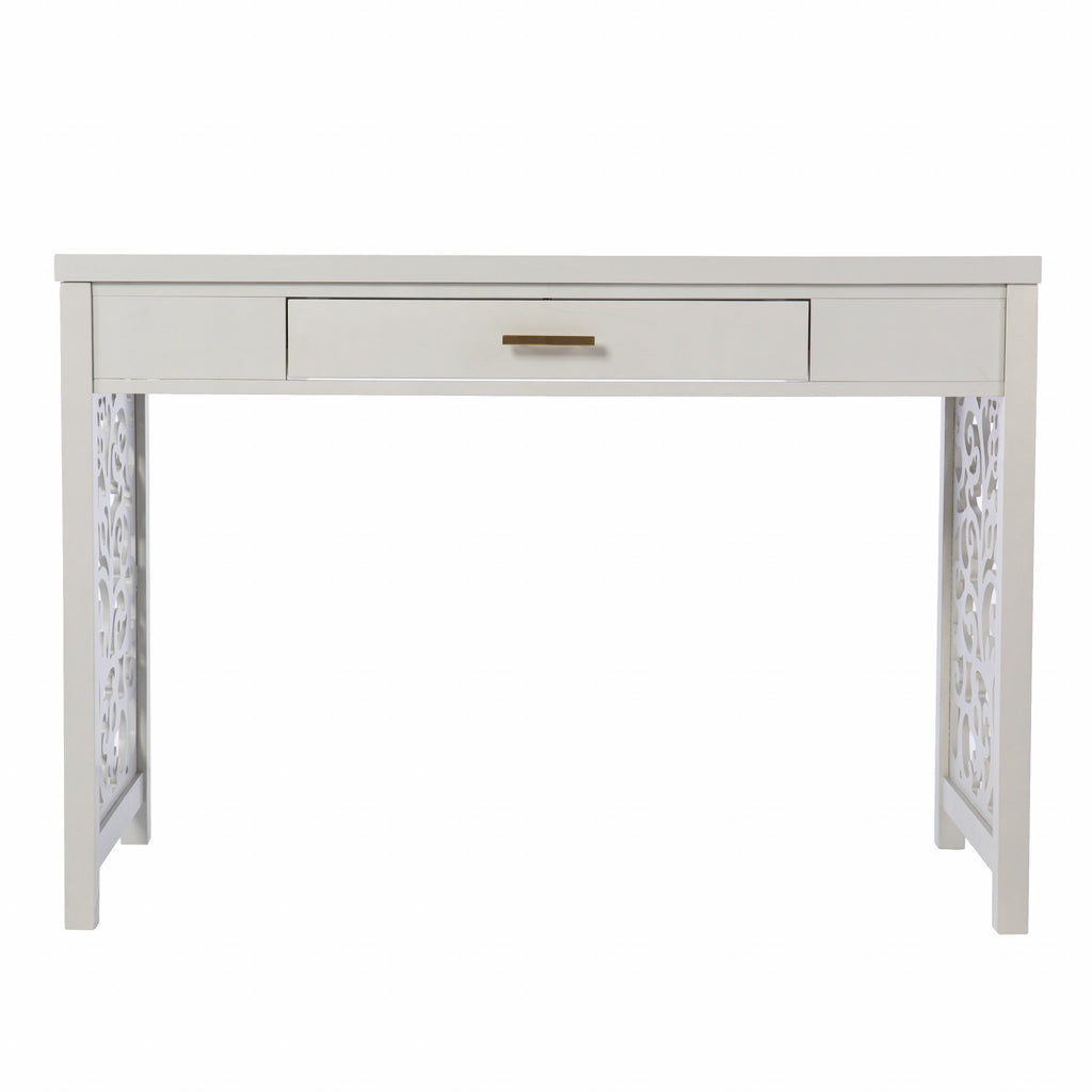 43" Gray Writing Desk