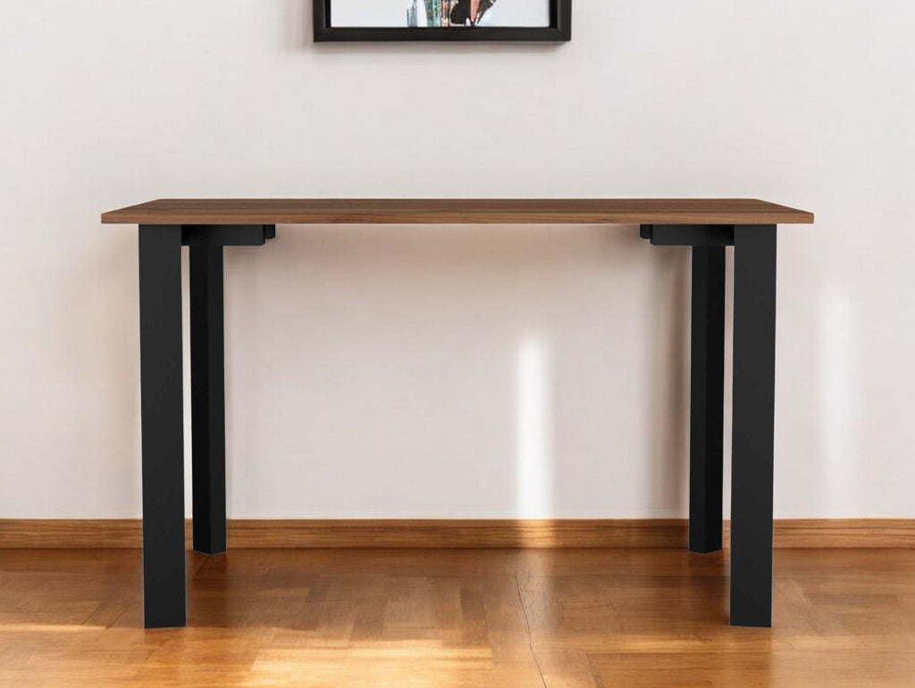 47" Brown and Black Computer Desk