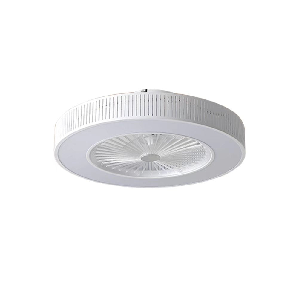 Classy Ceiling Fan And Round LED Lamp