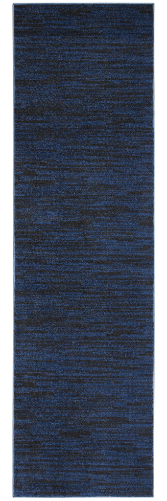 10' Midnight Blue Indoor Outdoor Runner Rug