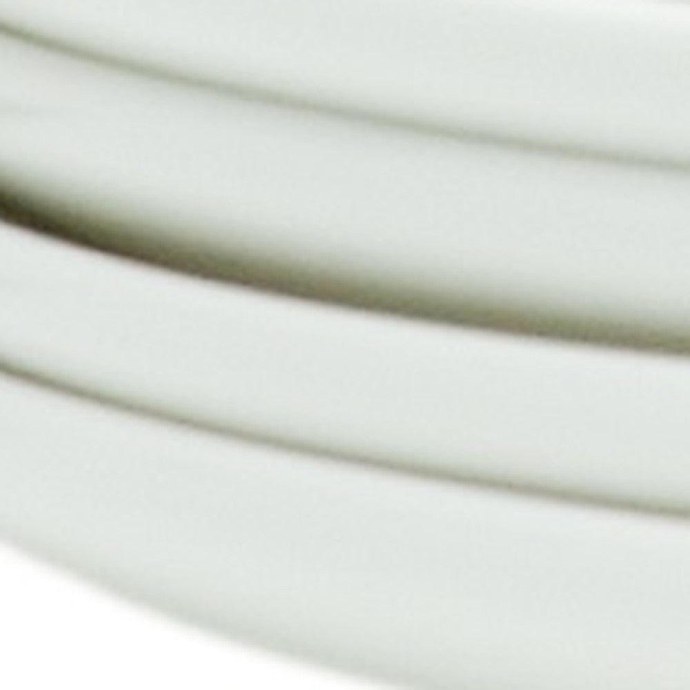 LuxxHomes  White Six Piece Porcelain Service For Six Salad Plate Set