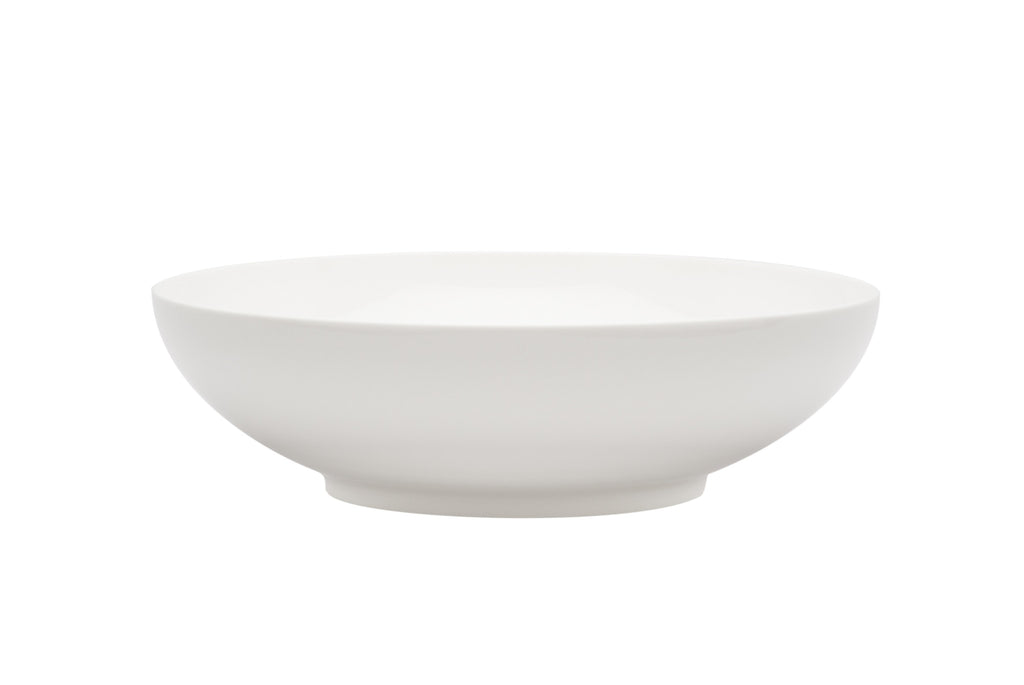 LuxxHomes  White Six Piece Porcelain Service For Six Bowl Set